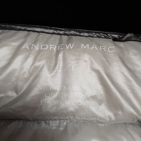 Andrew Marc Packable Coat Womens Large - Picture 8 of 13